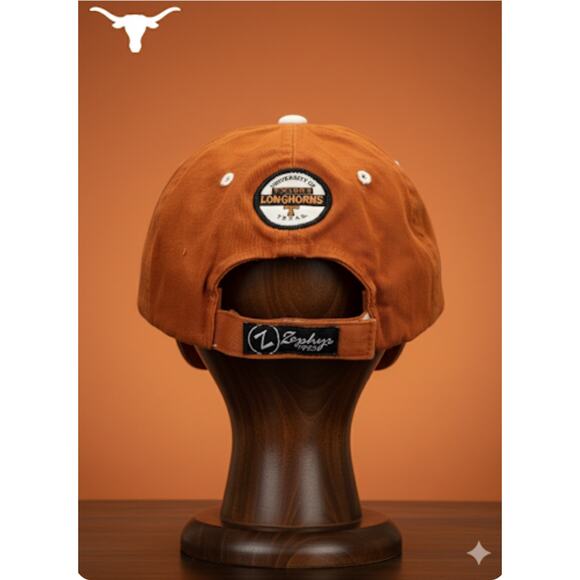 Vintage University of Texas UT Longhorns Zephyr The Z Hat Embroidered Hat Cap - Picture 2 of 8